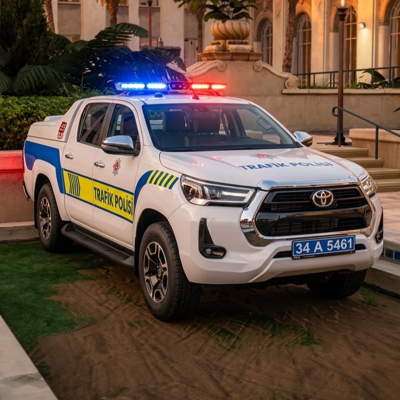 Trafik Toyota Hilux