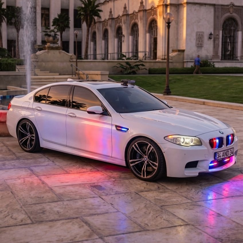 BMW M5 F10 (Beyaz)
